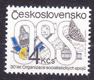 ČSSR 1987, Pofis 2810, ** čistá séria. SPOJÁRSKA ORGANIZÁCIA.