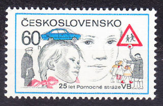 ČSSR 1977, Pofis 2245, ** čistá séria. VEREJNÁ BEZPEČNOSŤ.