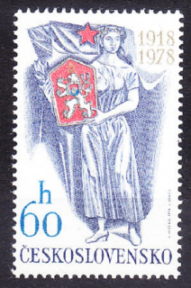 ČSSR 1978, Pofis 2346, ** čistá séria. ČESKOSLOVENSKÁ REPUBLIKA.