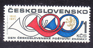 ČSSR 1971, Pofis 1937, ** čistá séria. DEŇ ZNÁMKY.
