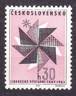 ČSSR 1963, Pofis 1321, ** čistá séria. LIBERECKÉ VÝSTAVNÉ TRHY.