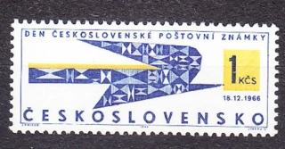ČSSR 1966, Pofis 1579, ** čistá séria. DEŇ ZNÁMKY.