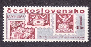 ČSSR 1967, Pofis 1654, ** čistá séria. DEŇ ZNÁMKY.
