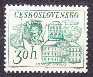 ČSSR 1968, Pofis 1666, ** čistá séria. LIPTOVSKÝ MIKULÁŠ.