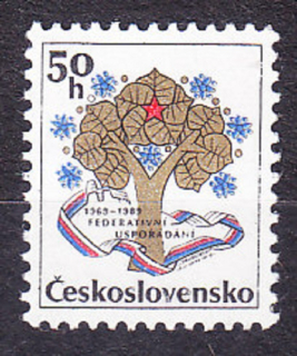ČSSR 1989, Pofis 2874, ** čistá séria. FEDERÁCIA.
