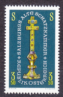 RAKÚSKO 1967, Michel 1239, ** čistá séria. SALZBURGSKÝ KRÍŽ.