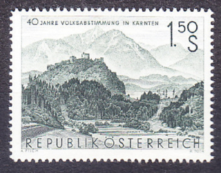 RAKÚSKO 1960, Michel 1082, ** čistá séria. KRAJINY.