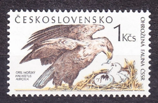 ČSSR 1989, Pofis 2897, ** čistá séria. OROL MORSKÝ.