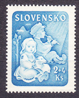 SLOVENSKÝ ŠTÁT 1944, Synek 119, ** čistá séria. DEŤOM.
