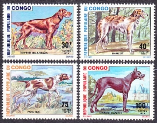 KONGO ( BRAZZAVILLE ) 1974, Michel 445-448, ** čistá séria. PSI.