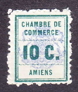 FRANCÚZSKO - AMIENS 1909, Lokálne vydanie, ** čistá. ŠTRAJKOVÉ.