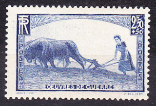 FRANCÚZSKO 1940, Michel 470, * čistá. VOJNOVÁ POMOC.