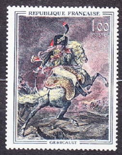 FRANCÚZSKO 1962, Michel 1417, ** čistá. MAĽBY - THÉODORE GÉRICAULT.