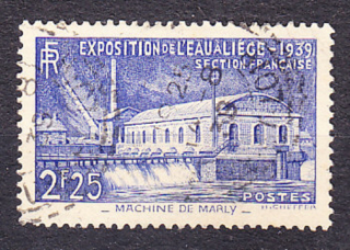 FRANCÚZSKO 1939, Michel 449, razená séria. SVETOVÁ VÝSTAVA V LIEGE.