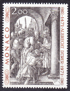 MONAKO 1972, Michel 1033, ** čistá séria. MAĽBY - ALBRECHT DURER.