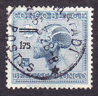 BELGICKÉ KONGO 1927, Michel 94, razená séria. KOLÓNIE. DOMORODCI - PRETLAČ.