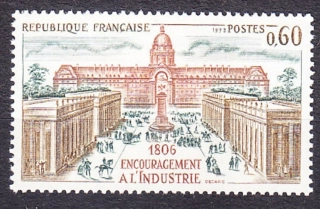 FRANCÚZSKO 1973, Michel 1857, ** čistá séria. NAPOLEONOVA HROBKA.