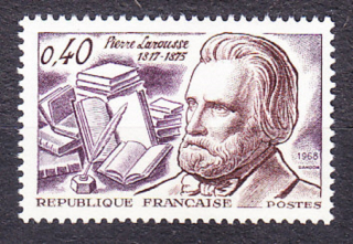 FRANCÚZSKO 1968, Michel 1625, ** čistá séria. LINGVISTA PIERRE LAROUSSE.