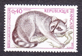 FRANCÚZSKO 1973, Michel 1843, ** čistá séria. OCHRANA PRÍRODY - MÝVAL.
