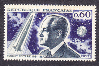 FRANCÚZSKO 1967, Michel 1583, ** čistá séria. VÝSKUM VESMÍRU.
