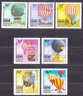 GUINEA-BISSAU 1983, Michel 650-656, razená séria. BALÓNY.
