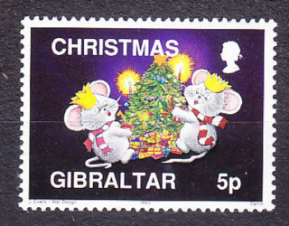 GIBRALTAR 1993, Michel 679, * čistá. KOLÓNIE. VIANOCE.