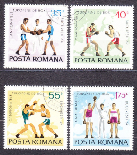 RUMUNSKO 1969, Michel 2767-2770, razená séria. BOX.