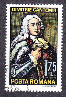 RUMUNSKO 1973, Michel 3126, razená séria. KNIEŽA D. CANTEMIR.