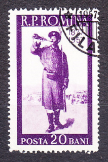 RUMUNSKO 1957, Michel 1663, razená séria. VOJNA ZA NEZÁVISLOSŤ.