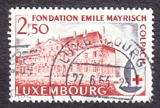 LUXEMBURSKO 1963, Michel 678, razená séria. ČERVENÝ KRÍŽ.