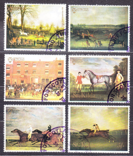 ST. KILDA 1969, Lokálne vydanie, razená séria. MAĽBY - KONE.