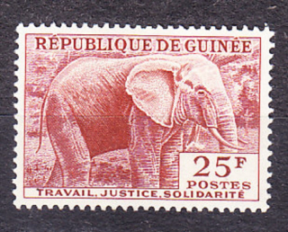 GUINEA 1959, Michel 15, ** čistá. SLON.