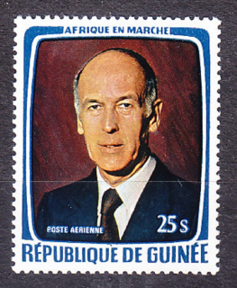 GUINEA 1979, Michel 842, ** čistá. PREZIDENT G. D´ESTAING.