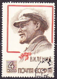 ZSSR 1963, Michel 2738, razená séria. V. I. LENIN.