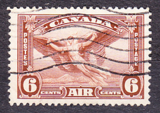 KANADA 1935, Michel 196, razená séria. KOLÓNIE. LETECKÉ - DAIDALOS.