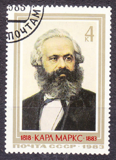 ZSSR 1983, Michel 5269, razená séria. FILOZOF KARL MARX.