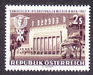 RAKÚSKO 1967, Michel 1247, ** čistá séria. JARMOK VO VIEDNI.