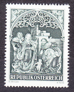 RAKÚSKO 1967, Michel 1254, ** čistá séria. VIANOCE.