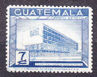 GUATEMALA 1964, Michel 708, razená. RADNICA.