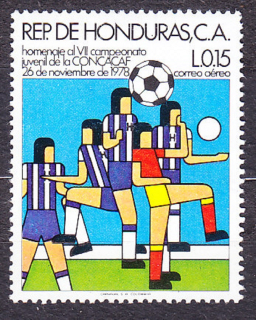 HONDURAS 1978, Michel 941, razená. FUTBAL.