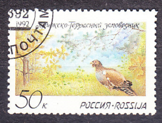 RUSKO 1992, Michel 228, razená séria. VTÁCTVO.