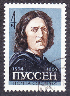 ZSSR 1965, Michel 3137, razená séria. MAĽBY - N. POUSSIN.