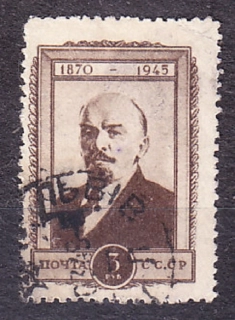 ZSSR 1945, Michel 987, razená. V. I. LENIN.