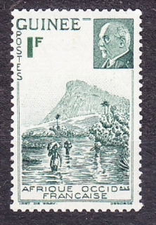 FRANCÚZSKA GUINEA 1941, Michel 184, * čistá. KOLÓNIE. MARŠÁL PÉTAIN.