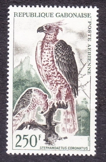 GABON 1964, Michel 207, ** čistá séria. VTÁCTVO - OROL.