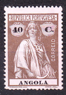 ANGOLA 1914, Michel 155, * čistá. KOLÓNIE. CERES.