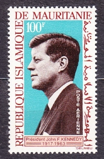MAURITÁNIA 1964, Michel 241, * čistá séria. PREZIDENT J. F. KENNEDY.