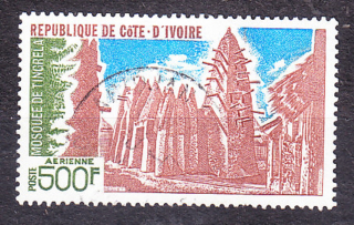 POBREŽIE SLONOVINY 1977, Michel 509, razená séria. MEŠITA TINGRELA.