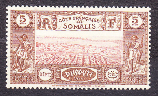 FRANCÚZSKE SOMÁLSKO 1938, Michel 180, * čistá. KOLÓNIE. KRAJINY.