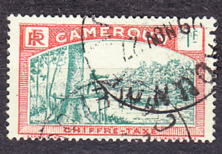 KAMERUN 1925, Michel 11, razená. KOLÓNIE. DOPLATNÉ. KRAJINY.